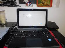 Dell Chromebook 12' Touchscreen laptop B/T newly restored
