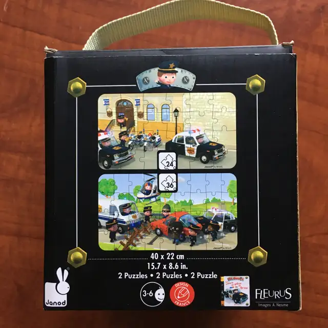 Casse-têtes / Puzzles (10 CT) – 24 à 36 pcs (K5)
