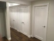 Baseboard, casing, doors, Ikea kitchen