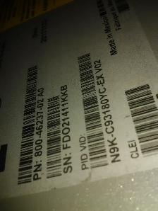 Cisco N9K-C93180YC-EX - Nexus 9300 48p  1/10G/25G SFP 6p 40G/100 - Photo 5