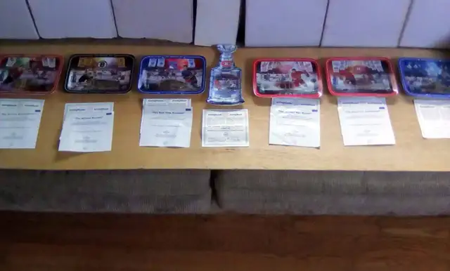 Original 6 NHL Plates