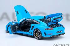 PORSCHE 911 (991.2) GT3 RS RIVIERA BLUE 1:18 BY AUTOART MODELS - Photo 7