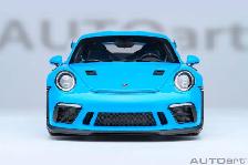 PORSCHE 911 (991.2) GT3 RS RIVIERA BLUE 1:18 BY AUTOART MODELS - Photo 8
