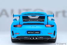 PORSCHE 911 (991.2) GT3 RS RIVIERA BLUE 1:18 BY AUTOART MODELS - Photo 9