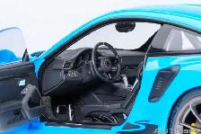 PORSCHE 911 (991.2) GT3 RS RIVIERA BLUE 1:18 BY AUTOART MODELS - Photo 10