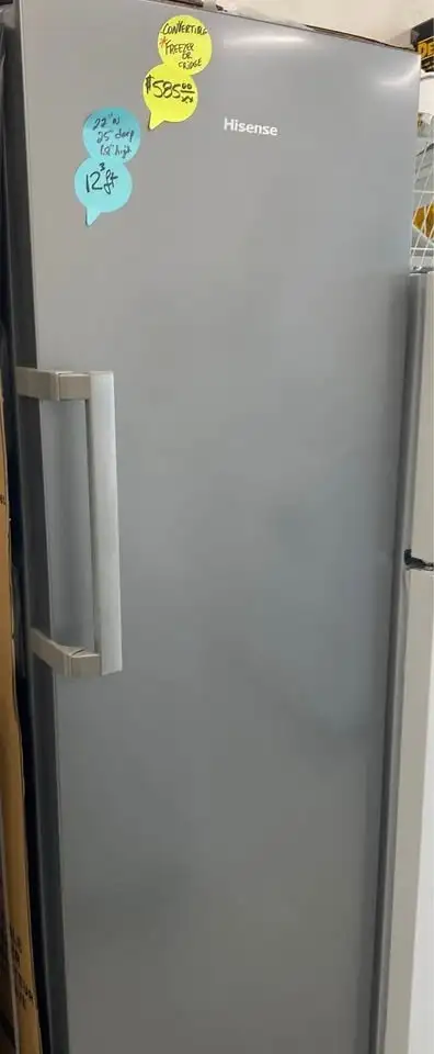 NEW Standup Convertible Fridge/Freezer,