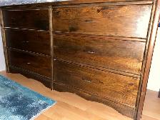 Meuble 6 tiroirs commode chambre