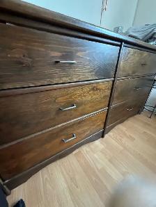 Meuble 6 tiroirs commode chambre - Photo 3