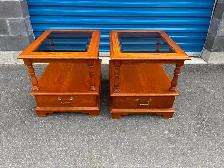 Solid Wood Matching Side Tables - Photo 2