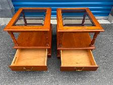 Solid Wood Matching Side Tables - Photo 7