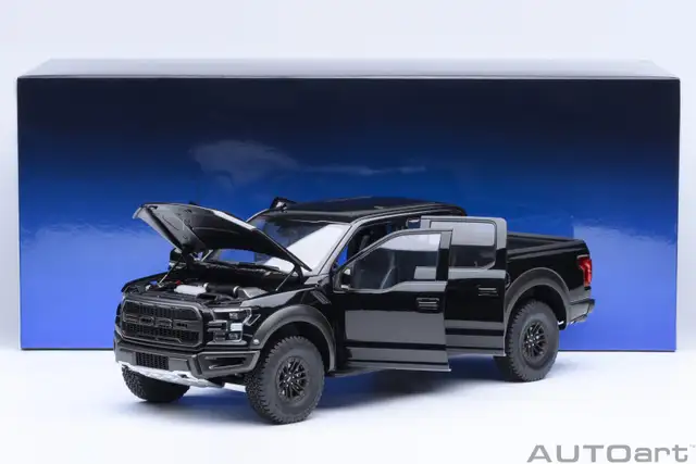 2019 FORD F150 RAPTOR SUPERCREW AGATE BLACK 1:18 AUTOART MODEL