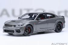 DODGE CHARGER SCAT PACK WIDEBODY GRAY 1:18 SCALE AUTOART MODEL - Photo 2