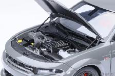 DODGE CHARGER SCAT PACK WIDEBODY GRAY 1:18 SCALE AUTOART MODEL - Photo 3