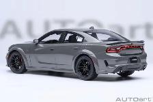 DODGE CHARGER SCAT PACK WIDEBODY GRAY 1:18 SCALE AUTOART MODEL - Photo 6