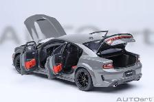 DODGE CHARGER SCAT PACK WIDEBODY GRAY 1:18 SCALE AUTOART MODEL - Photo 7