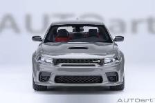 DODGE CHARGER SCAT PACK WIDEBODY GRAY 1:18 SCALE AUTOART MODEL - Photo 8
