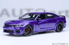 DODGE CHARGER SCAT PACK WIDEBODY PLUM CRAZY 1:18 AUTOART MODEL - Photo 2
