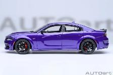 DODGE CHARGER SCAT PACK WIDEBODY PLUM CRAZY 1:18 AUTOART MODEL - Photo 6