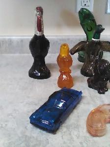 Vintage Antique Avon Cologne Bottle Collection Set of 9 - Photo 2