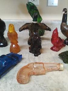 Vintage Antique Avon Cologne Bottle Collection Set of 9 - Photo 3