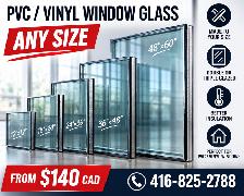 PVC Window Glass – Double & Triple Glazed