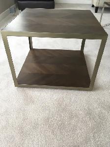 Mara Solid Acacia Wood End Table $300. Like new. - Photo 10