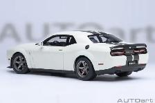 2023 DODGE CHALLENGER SRT SUPER STOCK WHITE 1:18 AUTOART MODEL - Photo 6