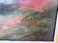 Large Mountain Picture on Canvas. - Photo 7