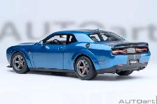2023 DODGE CHALLENGER SRT SUPER STOCK BLUE 1:18 AUTOART MODEL - Photo 6