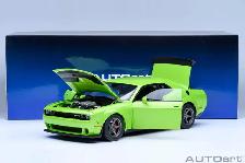 2023 DODGE CHALLENGER SRT SUPER STOCK SUB LIME 1:18 AUTOART