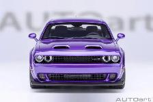 2023 DODGE CHALLENGER SRT SUPER STOCK PLUM CRAZY 1:18 BY AUTOART - Photo 8