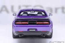 2023 DODGE CHALLENGER SRT SUPER STOCK PLUM CRAZY 1:18 BY AUTOART - Photo 9