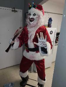 Christmas art the clown - Photo 3