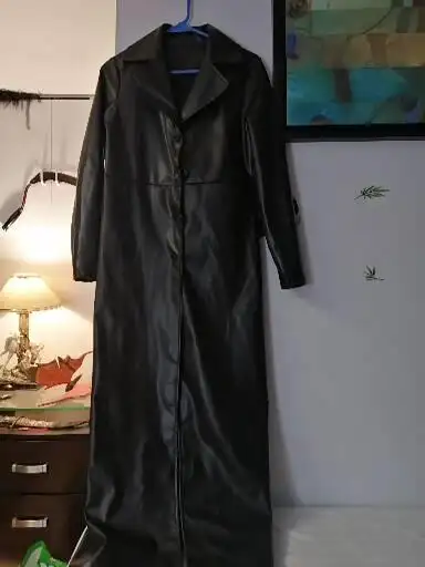 Women's faux leather jacket extra small
