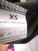 Women's faux leather jacket extra small - Photo 3