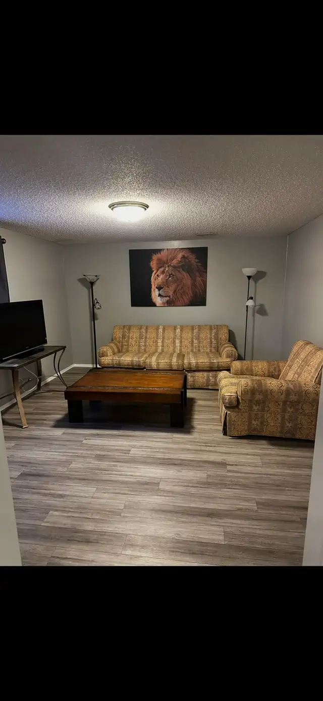 Fully furnished 2 bedroom half duplex for rent (utilities incl)