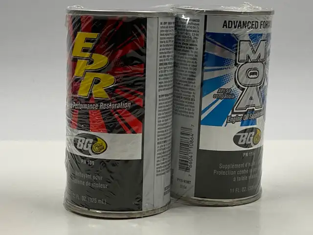 BG Products MOA & EPR Engine Restore and Additive. PN109, PN115