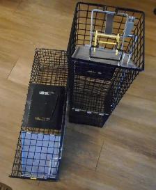 2 New Live Animal catch trap   H: 7 inches x L: 24 inches