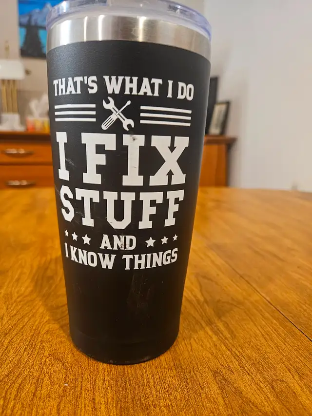 I fix stuff and I know things. Handyman in Sylvan Lake service.