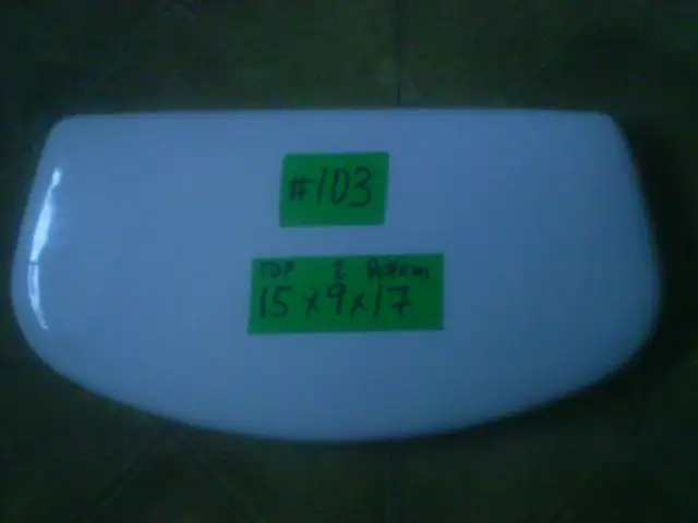 No. 103 Toilet Tank Lid Cover $30