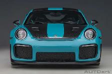 PORSCHE 911 (991.2) GT3 RS WEISSACH MIAMI BLUE 1:18 BY AUTOART - Photo 6