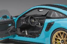 PORSCHE 911 (991.2) GT3 RS WEISSACH MIAMI BLUE 1:18 BY AUTOART - Photo 8