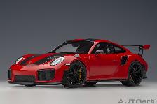 PORSCHE 911 (991.2) GT2 RS WEISSACH RED 1:18 SCALE AUTOART MODEL - Photo 2