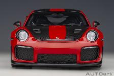 PORSCHE 911 (991.2) GT2 RS WEISSACH RED 1:18 SCALE AUTOART MODEL - Photo 6