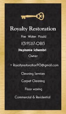 royalty restoration Cleaning