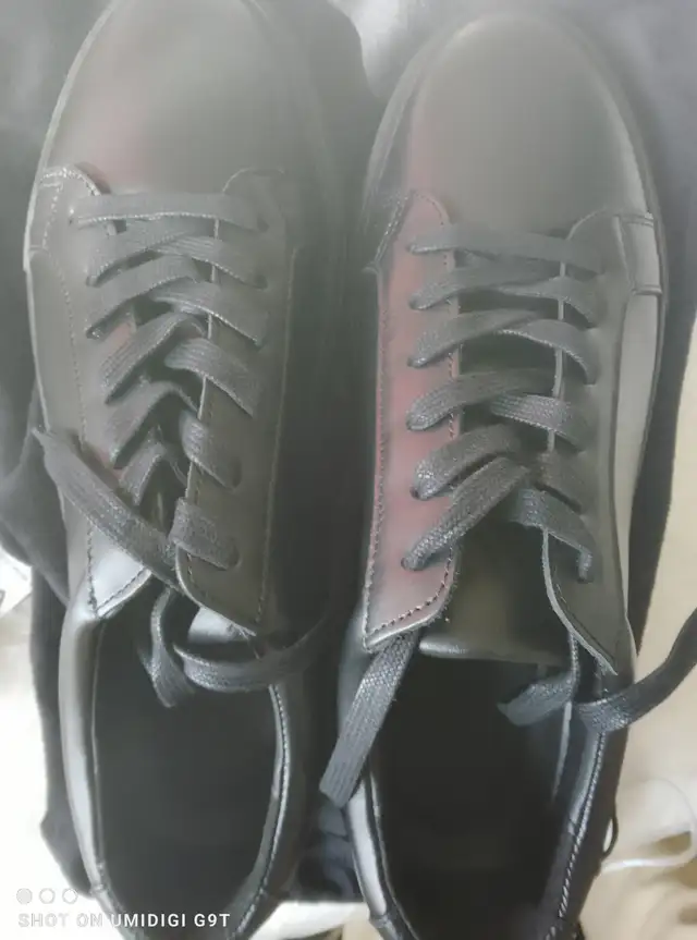 Black Shoes Size 44