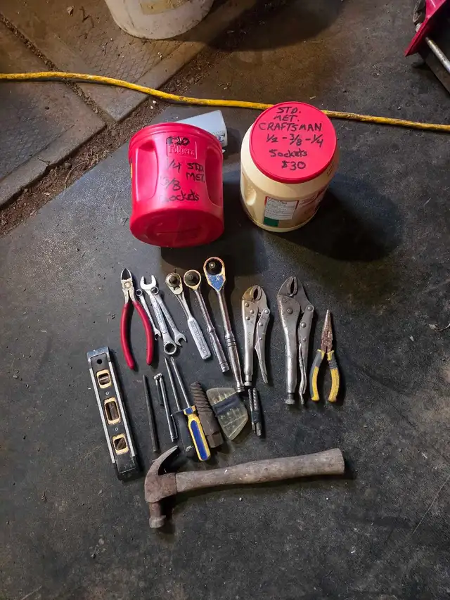 Craftsman Tools and Assorted Hand Tools