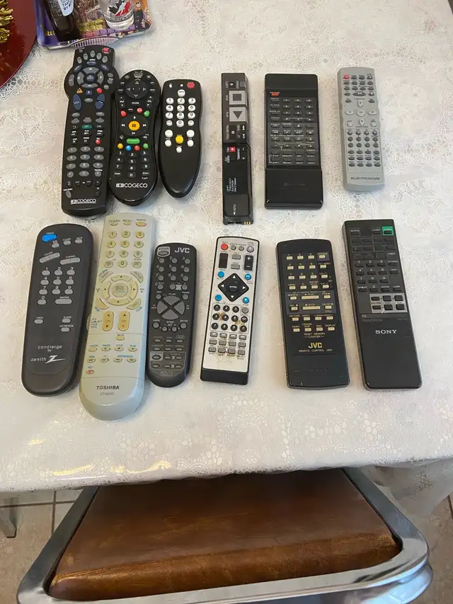 various remotes $10 each