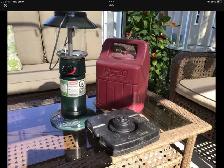 Coleman Lantern & case - propane