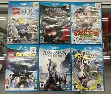 Lot Jeux WII U